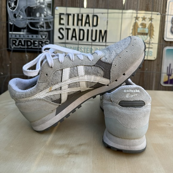 Onitsuka Tiger Asics Colorado 85 Men's Sz 4.5‎ Athletic Shoes Gray White D514N - Picture 3 of 9